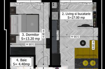 Rahova - Oxy Residence 2, Studio mobilat si utilat anunturi imobiliare Bucuresti