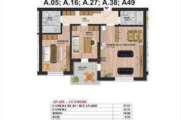 APARTAMENT 3 CAMERE STRADAL-INTRARE POPESTI LEORDENI anunturi imobiliare Bucuresti