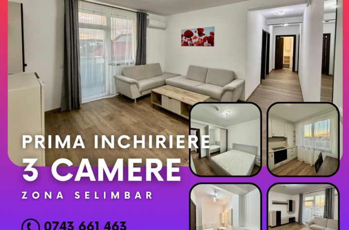 Apartament 3 camere de inchiriat SIBIU - Sibiu anunturi imobiliare Sibiu