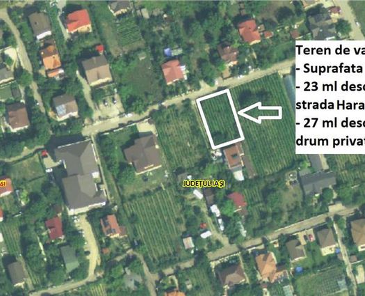 Teren Intravilan Bucium, 800 mp