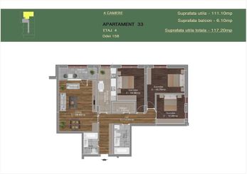 Apartament 4 camere