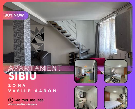 Apartament 2 camere Vasile Aaron, 51 mp