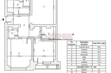 Piata Unirii – 2 minute Metrou - 3 camere decomandat - Bloc 1992 anunturi imobiliare Bucuresti