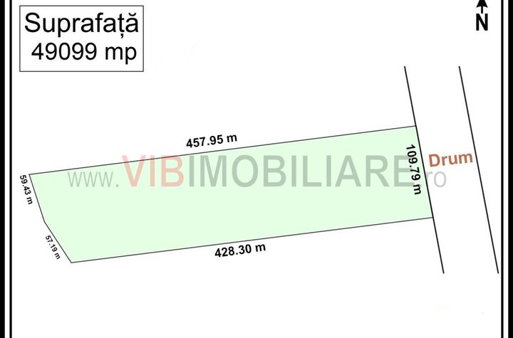 Teren intravilan 49.099 mp – Tunari, zona rezidentiala, oportunitate de dezvoltare anunturi imobiliare Bucuresti