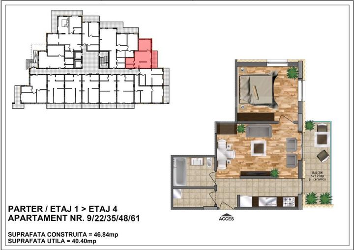 Garsonieră de vanzare BISTRITA - Bistrita-Nasaud anunturi imobiliare Bistrita-Nasaud