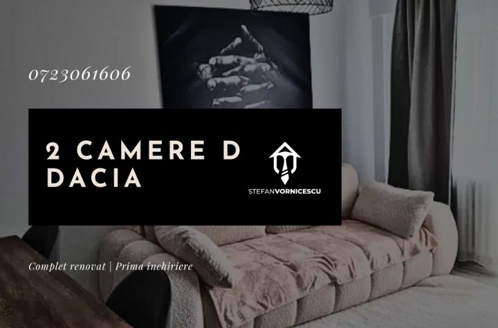 Apartament 2 camere de inchiriat DACIA - Iasi anunturi imobiliare Iasi