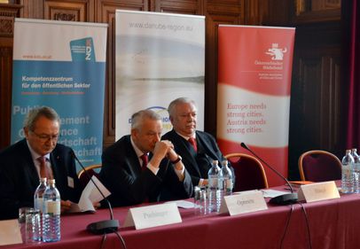 PMB: Sorin Oprescu a participat la Conferinta Contributorilor la Platforma Urbana pentru Regiunea Dunarii