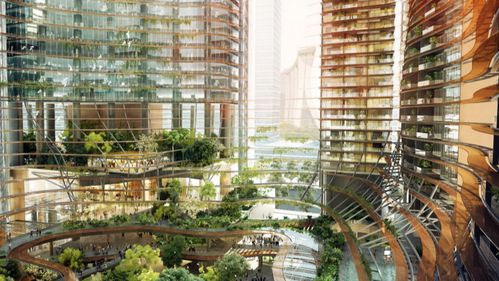 Grădini suspendate și cascade urbane, atracția unui proiect ambițios din Singapore (FOTO)