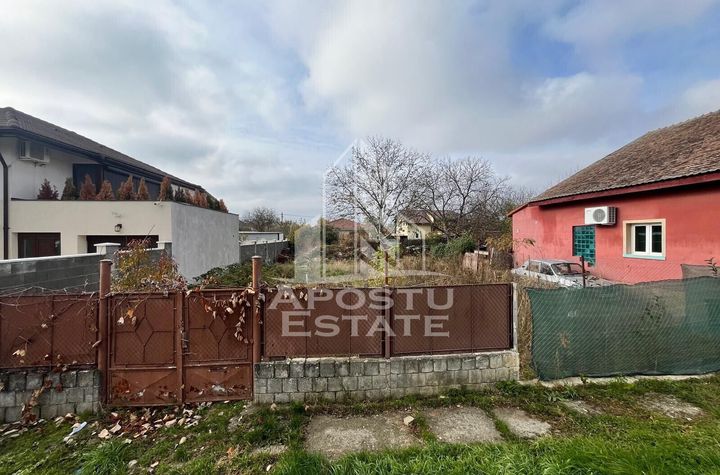 Teren 432 mp, cu utilitati,intravilan, zona Plopi anunturi imobiliare Timis