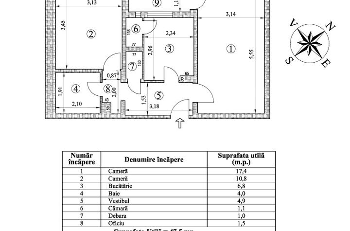 Apartament 2 camere de vanzare RAHOVA - Bucuresti anunturi imobiliare Bucuresti
