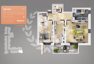 162.000 €, Apartament 3 camere