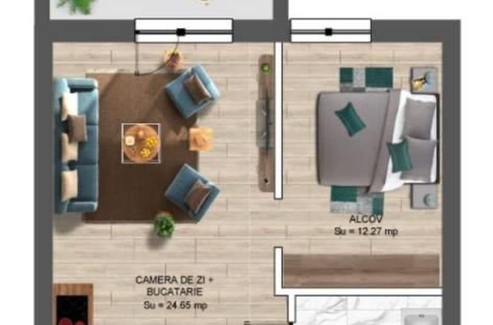 Apartament 2 camere de vanzare BANEASA - Bucuresti anunturi imobiliare Bucuresti