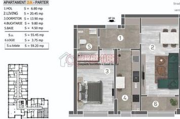 2  camere - Sector 4 Berceni -Grand Arena anunturi imobiliare Bucuresti