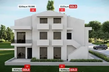 Apartament nou cu 2 dormitoare, Paralia Ofriniou anunturi imobiliare Grecia