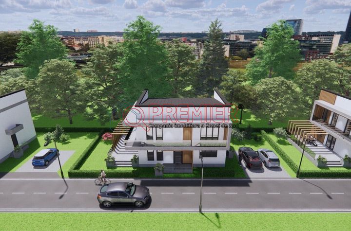 Ansamblu Vile individuale - 5 camere - Curte anunturi imobiliare Bucuresti
