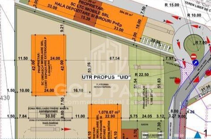 Teren Industrial - Zona Autostrazii A3 - Autorizatie de Constructie anunturi imobiliare Cluj