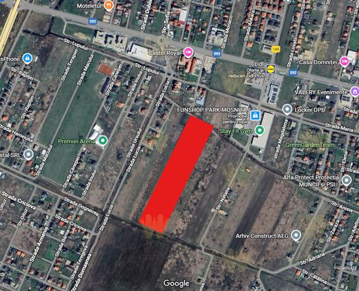 Teren Intravilan Mosnita Noua, 500 mp