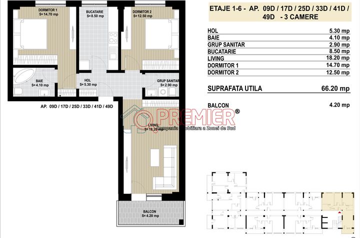 Superoferta la 3 camere decomandat - Berceni sector 4 anunturi imobiliare Bucuresti