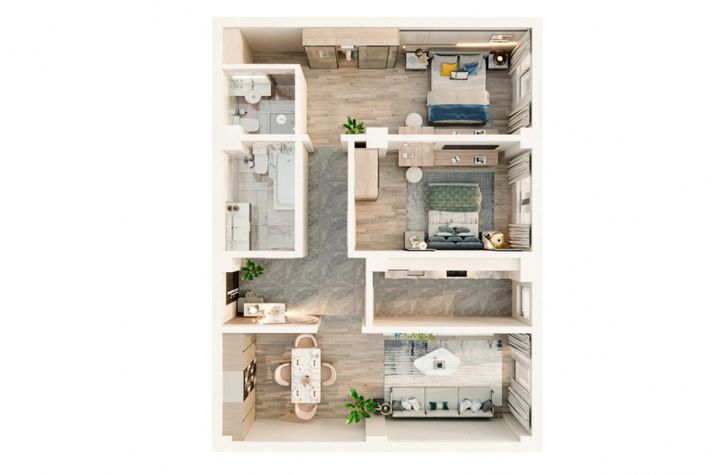 Apartament 3 camere de vanzare VALEA LUPULUI - Iasi anunturi imobiliare Iasi