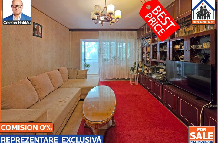 OCAZIE! - Apartament 4 camere, 2 bai, 2 balcoane | Bd. Decebal anunturi imobiliare Bucuresti