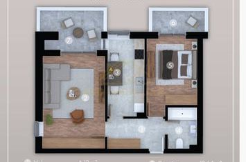 APARTAMENT 2 CAMERE DECOMANDAT-METROU BERCENI anunturi imobiliare Bucuresti