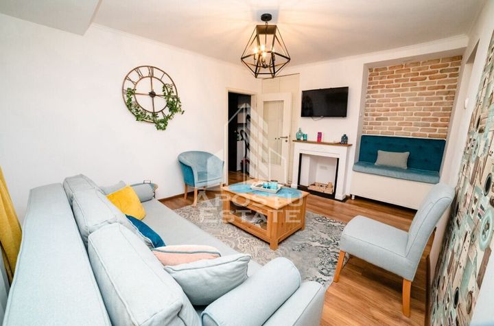 Apartament cu 2 camere, renovat, centrala proprie ,Elisabetin anunturi imobiliare Timis