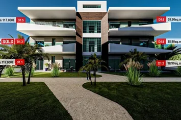 Apartament nou 38,9 mp în Κεραμωτή, 200 metri de mare anunturi imobiliare Grecia