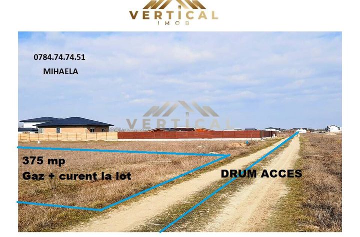 Teren Intravilan de vanzare COMUNA BERCENI - Bucuresti anunturi imobiliare Bucuresti