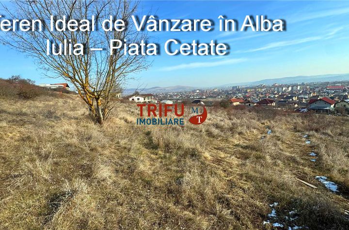 Teren Intravilan de vanzare CETATE - Alba anunturi imobiliare Alba