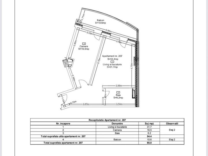 Apartament 2 camere de vanzare CLUJ-NAPOCA - Cluj anunturi imobiliare Cluj