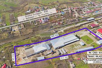 Spațiu industrial 4.4Ha Teren și 15.000mpc - Zona Industrială - Hârlău anunturi imobiliare Iasi