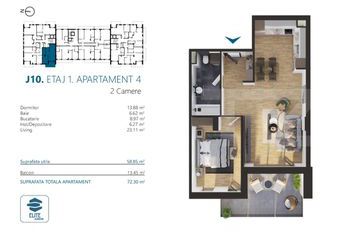 Apartament 2 camere de vanzare CLUJ-NAPOCA - Cluj anunturi imobiliare Cluj