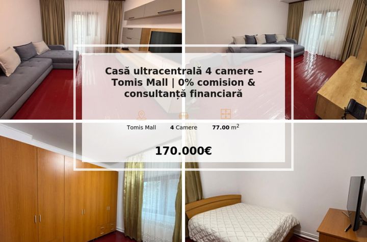 Vilă - 4 camere de vanzare TOMIS MALL - Constanta anunturi imobiliare Constanta