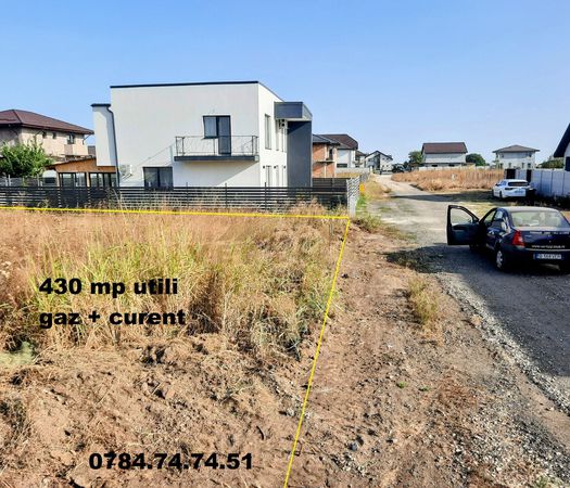 Teren Intravilan Comuna Berceni, 429 mp