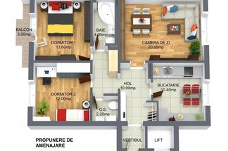 Apartament 3 camere de vânzare Bucuresti - Oltenitei