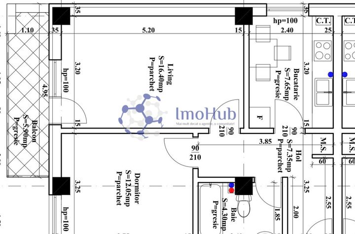 Apartament 2 camere Visoianu ( Pepco) anunturi imobiliare Iasi