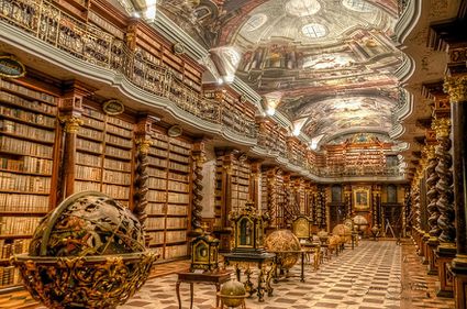 Comori arhitecturale: Klementinum din Praga, cea mai frumoasă bibliotecă din estul Europei (FOTO)