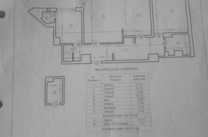Apartament 3 camere de vanzare KISELEFF - Bucuresti anunturi imobiliare Bucuresti