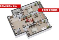 115.000 €, Apartament 3 camere