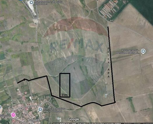 Teren Extravilan Bungard, 5800 mp