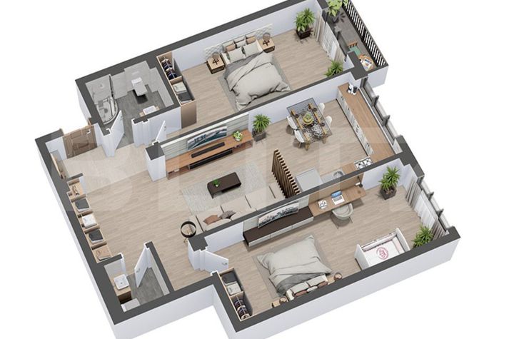 Apartament 3 camere de vanzare VALEA LUPULUI - Iasi anunturi imobiliare Iasi