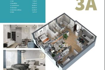 Apartament cu 3 camere, complex rezidential nou, zona Centrala anunturi imobiliare Timis