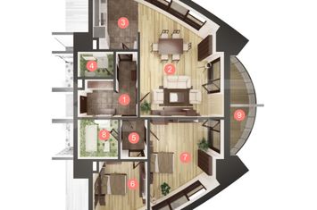 Apartament 3 camere de vanzare CLUJ-NAPOCA - Cluj anunturi imobiliare Cluj