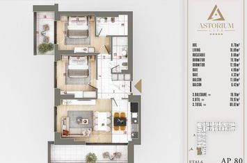Titan Astorium 3 camere predare2025 calitate Premium DESIGNER INCLUS anunturi imobiliare Bucuresti