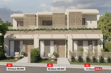 Mezonetă nouă 2 dormitoare, 90.34 mp, Asprovalta anunturi imobiliare Grecia
