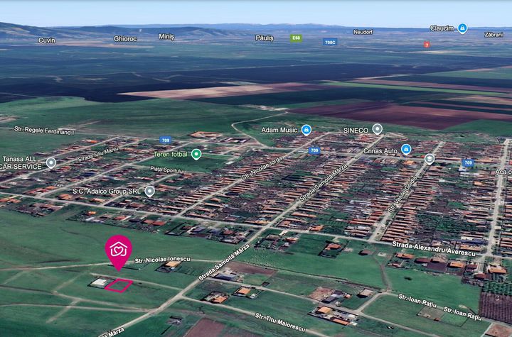 Teren pentru construcție casă în Horia, Arad (liniște și aer curat) anunturi imobiliare Arad