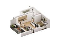 98.708 €, Apartament 2 camere