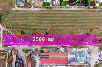 Teren de 2500 mp, cu posibilitate de parcelare în Bujac Arad anunturi imobiliare Arad