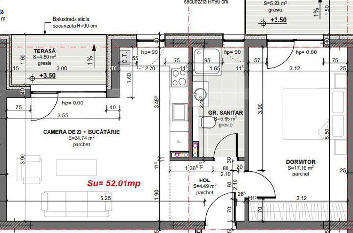 Apartament 2 camere de vanzare APAHIDA - Cluj anunturi imobiliare Cluj