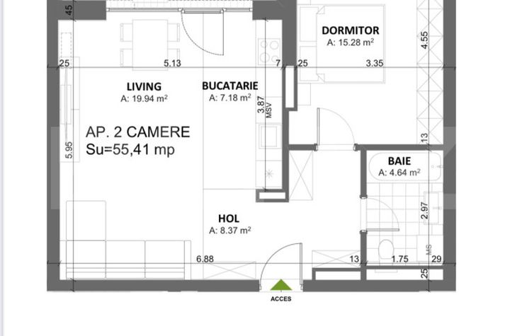 Apartament 2 camere de vanzare TIMISOARA - Timis anunturi imobiliare Timis